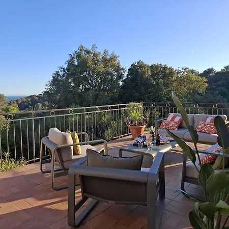 Villa Les 3 Sources D'aiguebonne, Vue Et Esterel, Plages A Pied