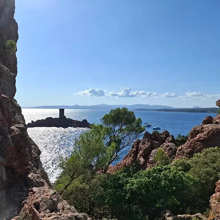 Βίλα Les 3 Sources D'aiguebonne, Vue Et Esterel, Plages A Pied